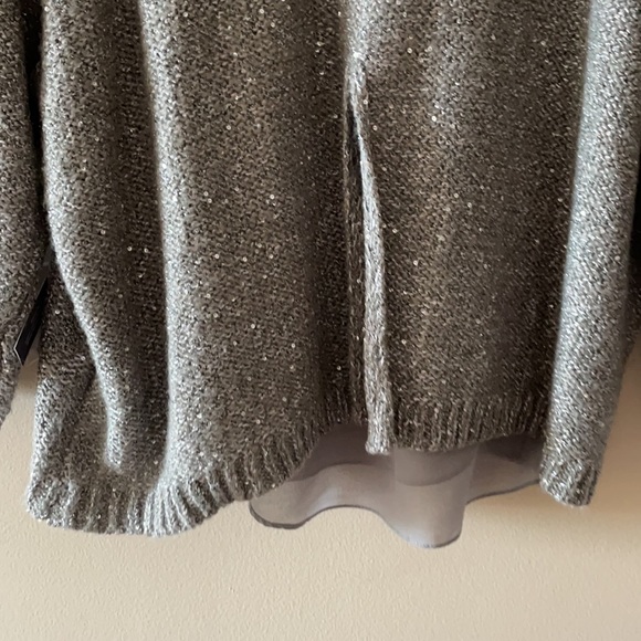 Jennifer Lopez Shimmery Sweater New - Picture 8 of 9